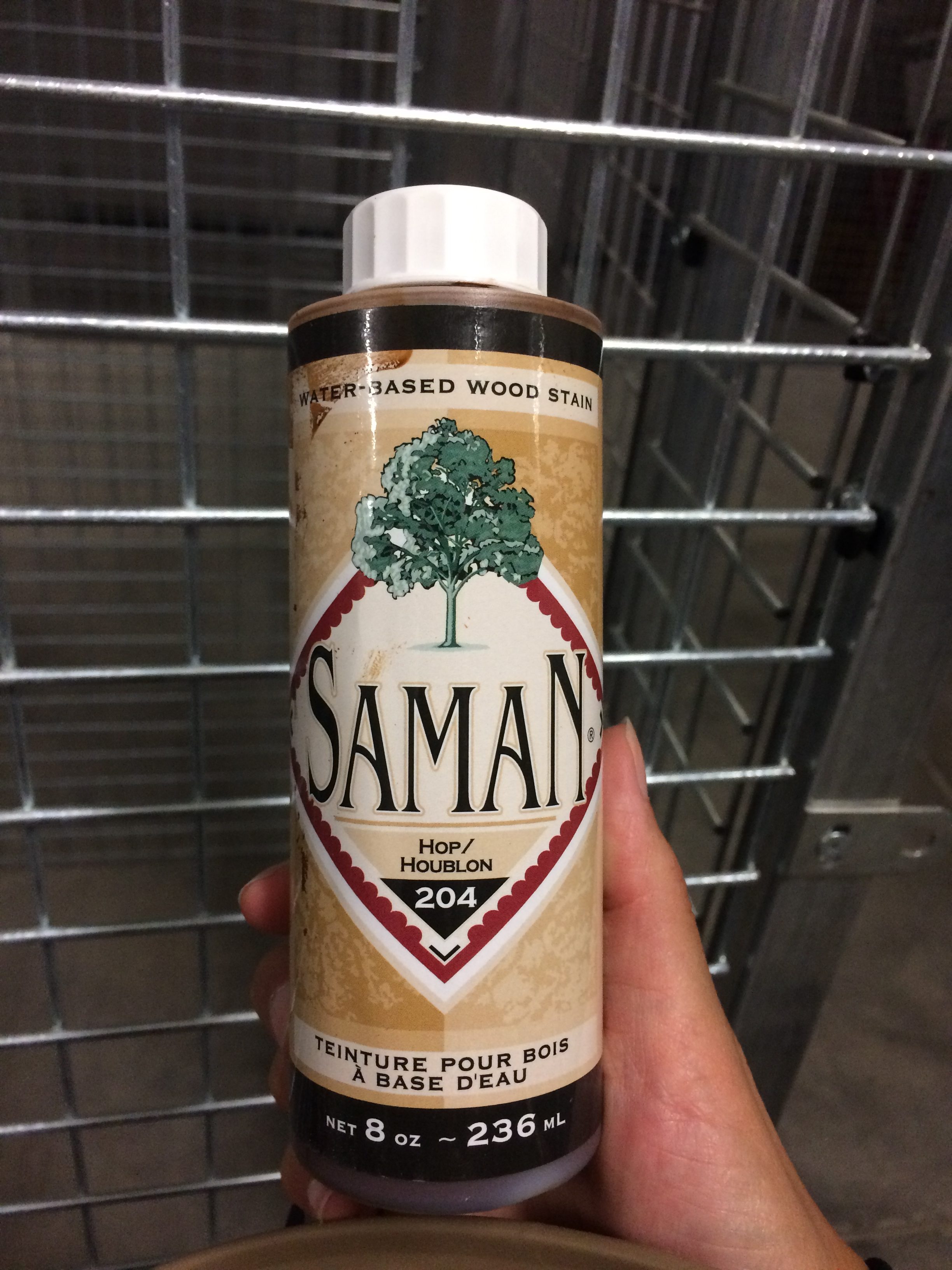 Saman wood stain water based