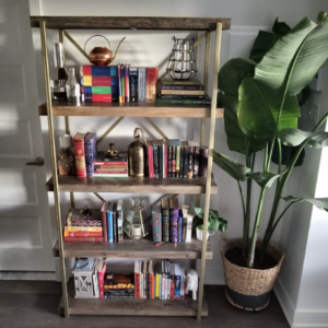 Shelving ideas how to decorate wooden bookshelf