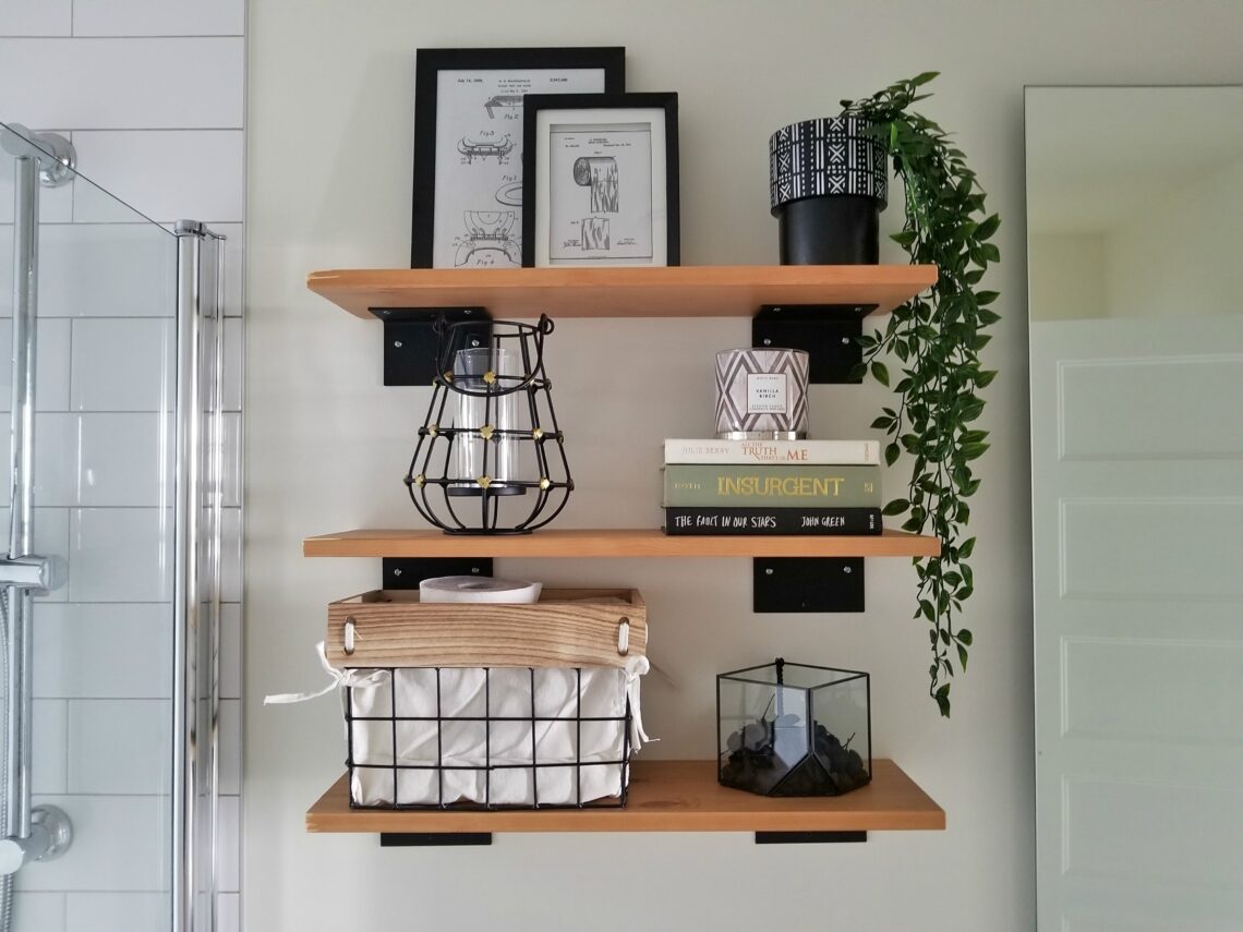 How to hang ikea wall shelves