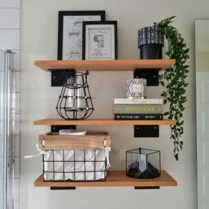 How to hang ikea wall shelves