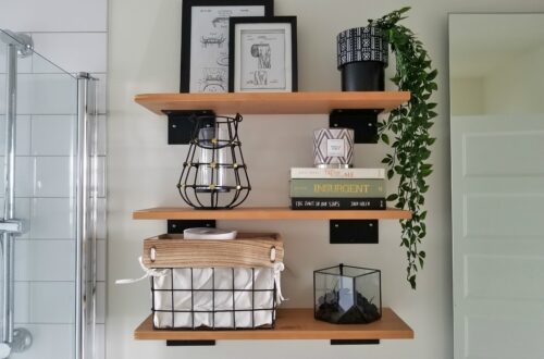 How to hang ikea wall shelves