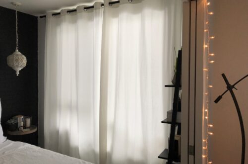 How to hang curtains