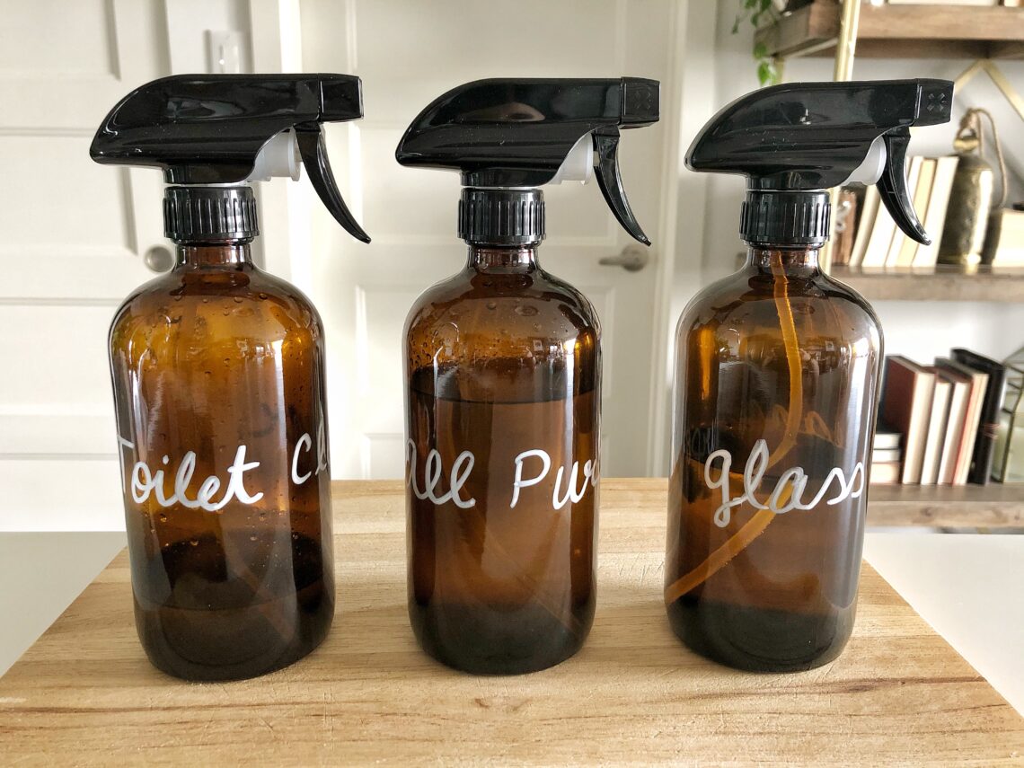 DIY organic cleaning products