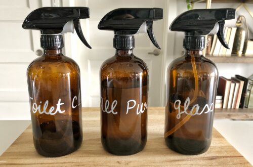 DIY organic cleaning products