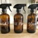 DIY organic cleaning products